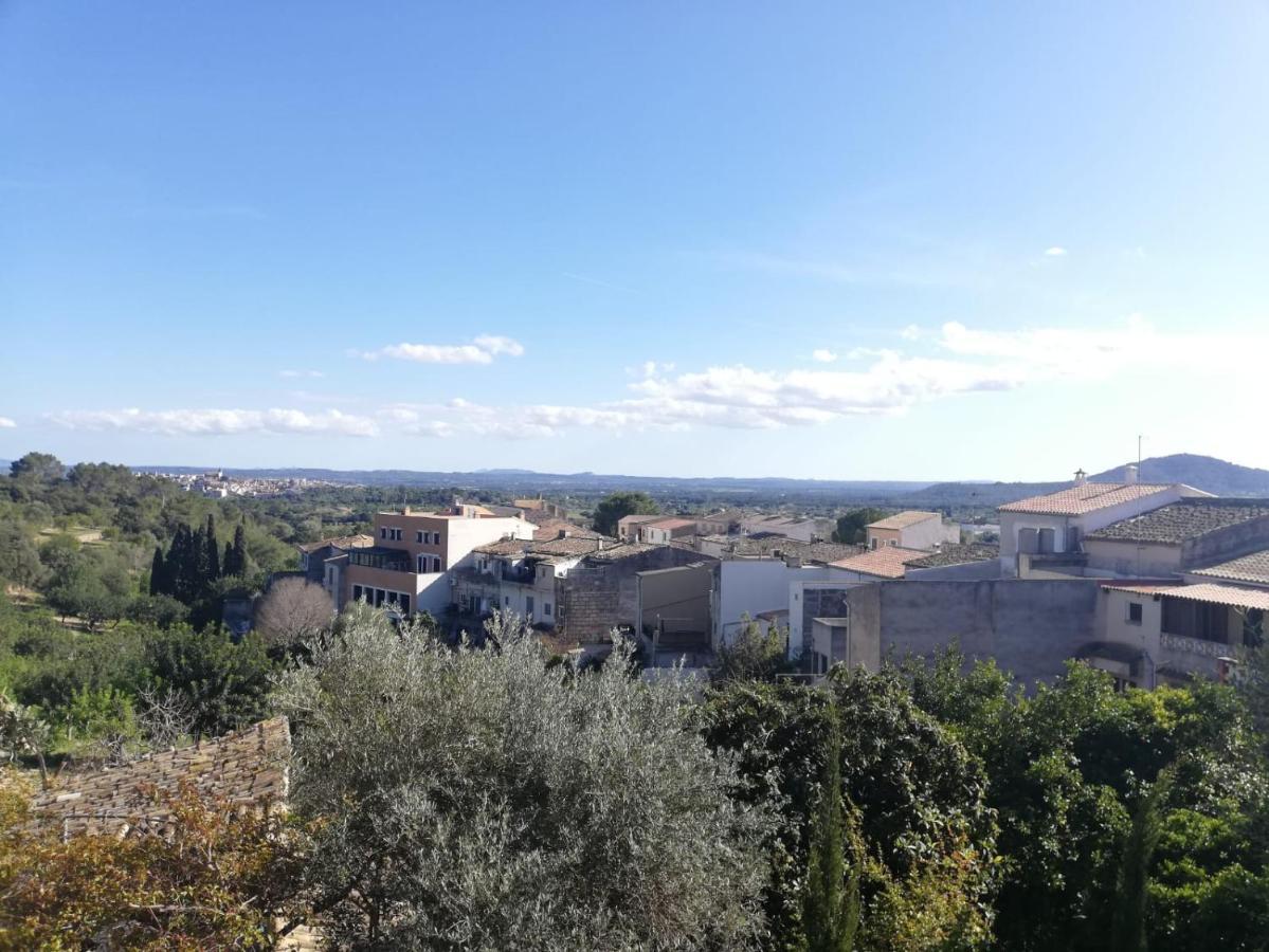 Son MASSANET, con piscina y fantásticas vistas Vila Campanet Exterior foto